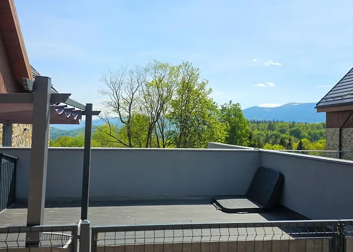 Aparts4u - Kras C209 Z Prywatnym Jacuzzi I Tarasem Szklarska Poreba